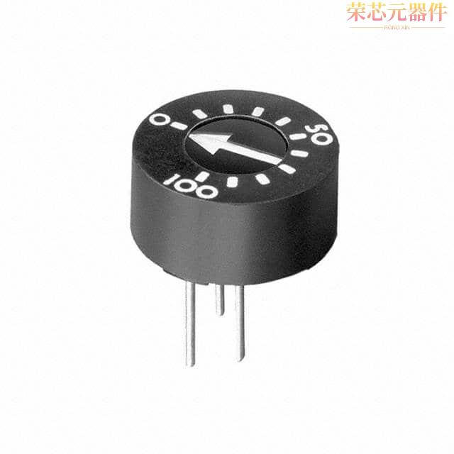 93PR10KLF原装「TRIMMER 10K OHM 1W PC PIN TOP」正品