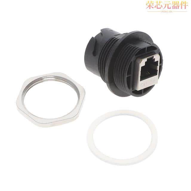 2355443-2原装「CONN RJ45 CAT5E PNL MNT SKT PBT」正品