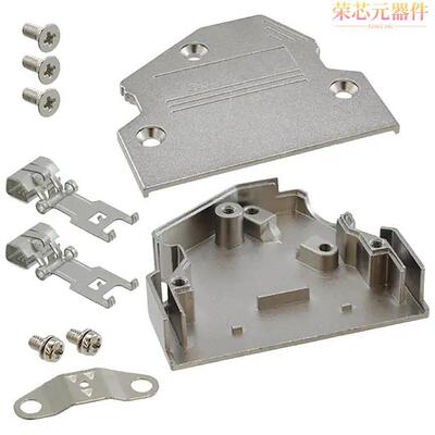 10350-C500-00原装「CONN BACKSHELL 50POS 60DEG SHLD」正品