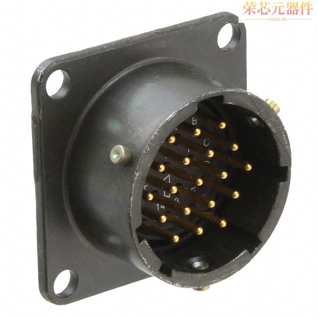 PT02E-14-19P原装「CONN RCPT MALE 19P GOLD SLDR CUP」正品