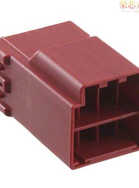 HILR-08VF-2-R原装「CONN RECEPT HOUSING 8POS RED」正品
