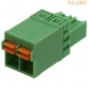 PLUG BLOCK 2POS STR 1754568原装 5.08MM」正品 「TERM