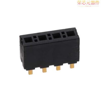 FHP-04-01-H-S原装「CONN RCPT 4POS 0.156 GOLD PCB」正品