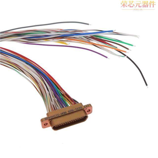 MDM-31SCBRM7原装「CONN -D RCPT 31POS R/A SLDR」正品
