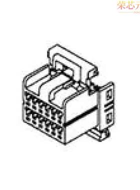 174046-1原装「CONN PLUG HSG 16POS 2.50MM」正品