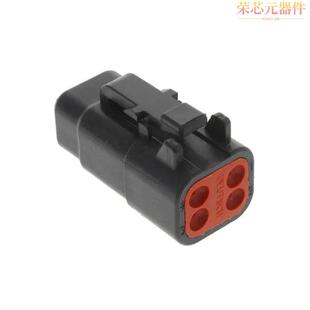 「CONN E004原装 PLUG HSG DTM06 4POS」正品
