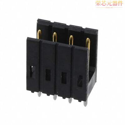 826467-4原装「CONN HEADER VERT 4POS 2.54MM」正品