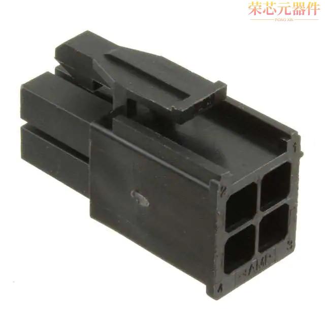 1-172167-9原装「CONN PLUG 4POS MINI UNIV-MNL BLK」正品