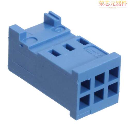 281839-3原装「CONN RCPT HSNG 3X2POS IDC .100」正品