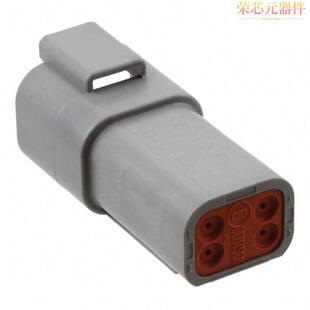 「CONN C015原装 RCPT HSG DT04 4POS」正品