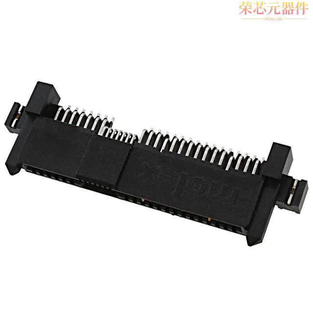 0879751002原装「CONN SAS RCPT 29POS SLD R/A SMD」正品