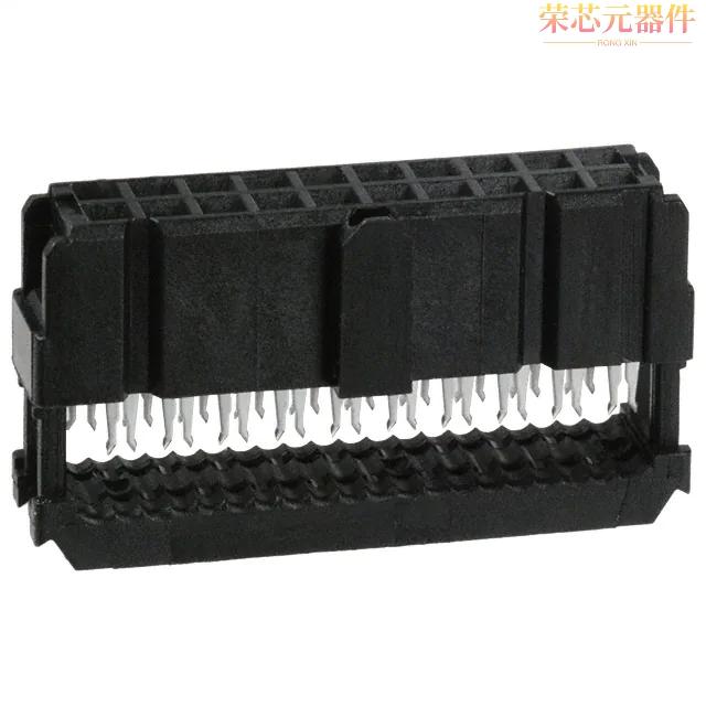 1658621-4原装「CONN RCPT 20P IDC 26-28AWG GOLD」正品