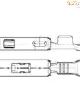 929027-2原装「CONN SOCKET 17-20AWG CRIMP TIN」正品