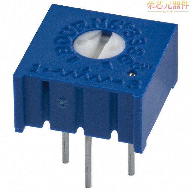 3386F-1-100LF原装「TRIMMER 10 OHM 0.5W PC PIN TOP」正品