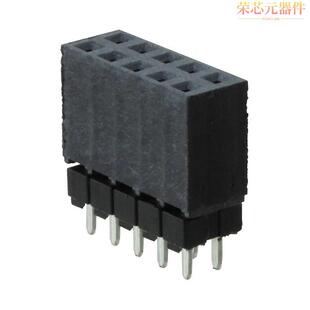 GOLD SOCKET 10POS 「CONN D原装 PCB」正品 ESW 0.1 105