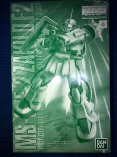 实体库存 万代网络限定pb mg  扎古F2型（比达少将机）