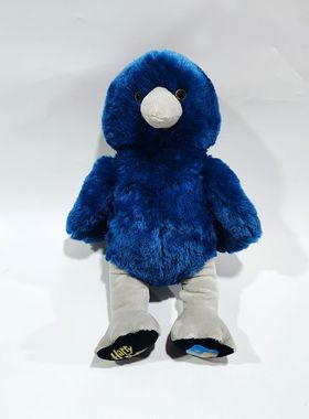 哈利波特蓝色乌鸭RAVENCLAW  Raven公仔毛绒玩具男生卡通玩偶礼物