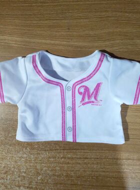 Bear泰迪熊Duffy达菲熊毛绒玩具娃娃公仔换装衣服酿酒人棒球队T恤