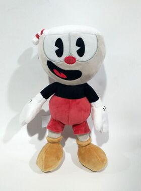 茶杯头大冒险茶杯头Cuphead马克杯人Mugman公仔毛绒玩具玩偶礼物