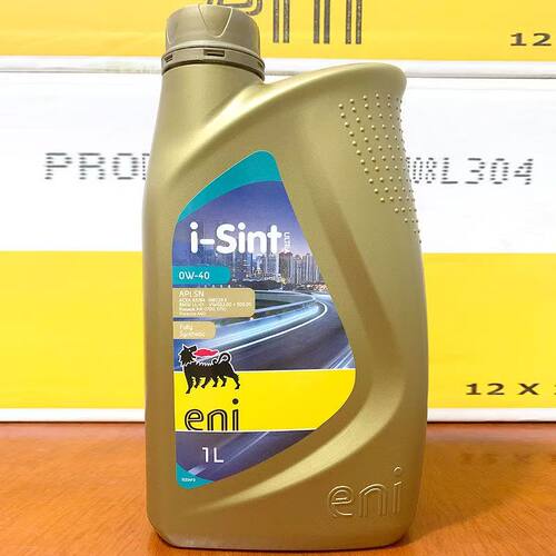 埃尼i-sint0W－40全合成发动机润滑油 意大利原装进口1升装