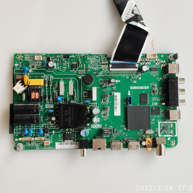海尔 LE32A30G 主板 TPD.T920T.PB732 屏V320BJ8-Q01 线
