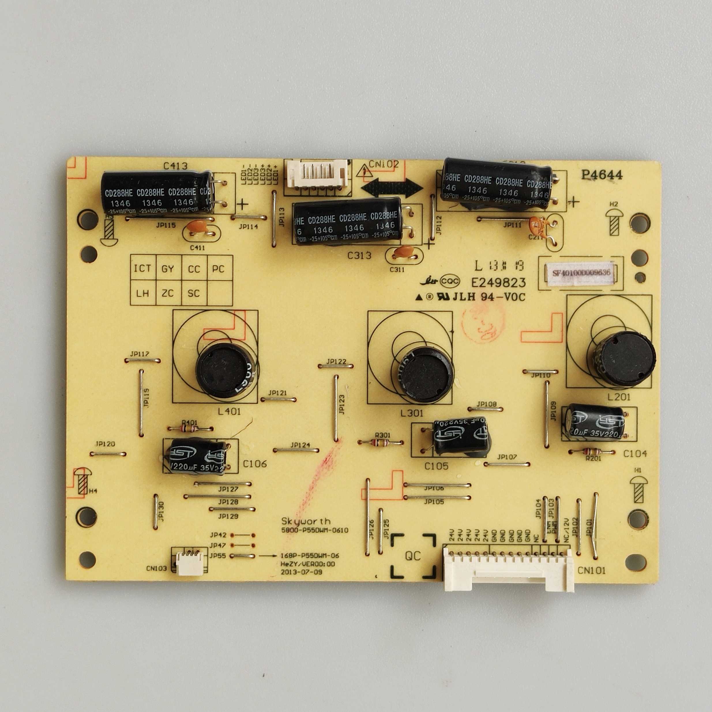 原装创维55E660E 55E7BR 恒流板 5800-P55DWM-0610 168P-55DWM-06