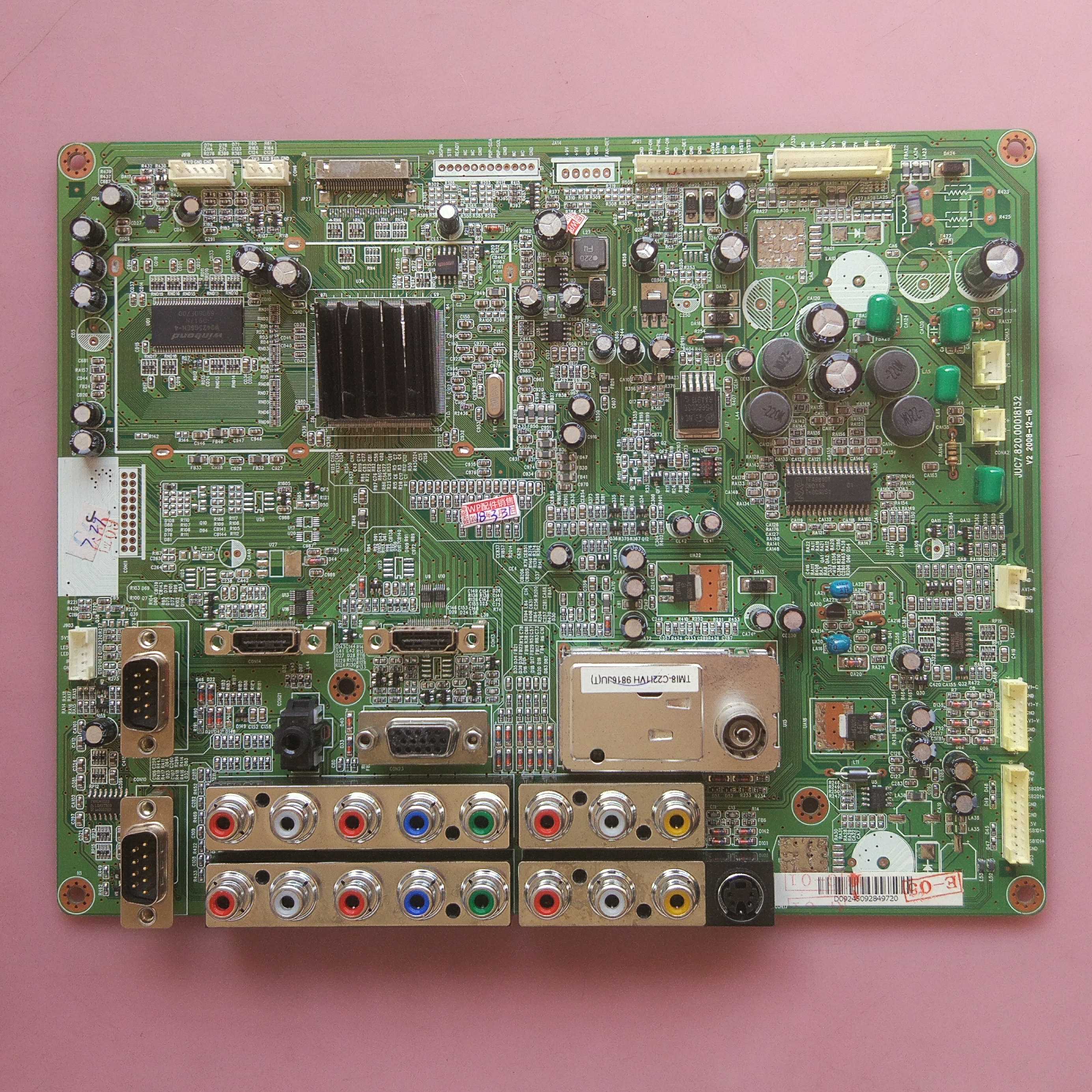 长虹 PT50818 主板  JUC7.820.00018132 S50HW-YB04/YD11