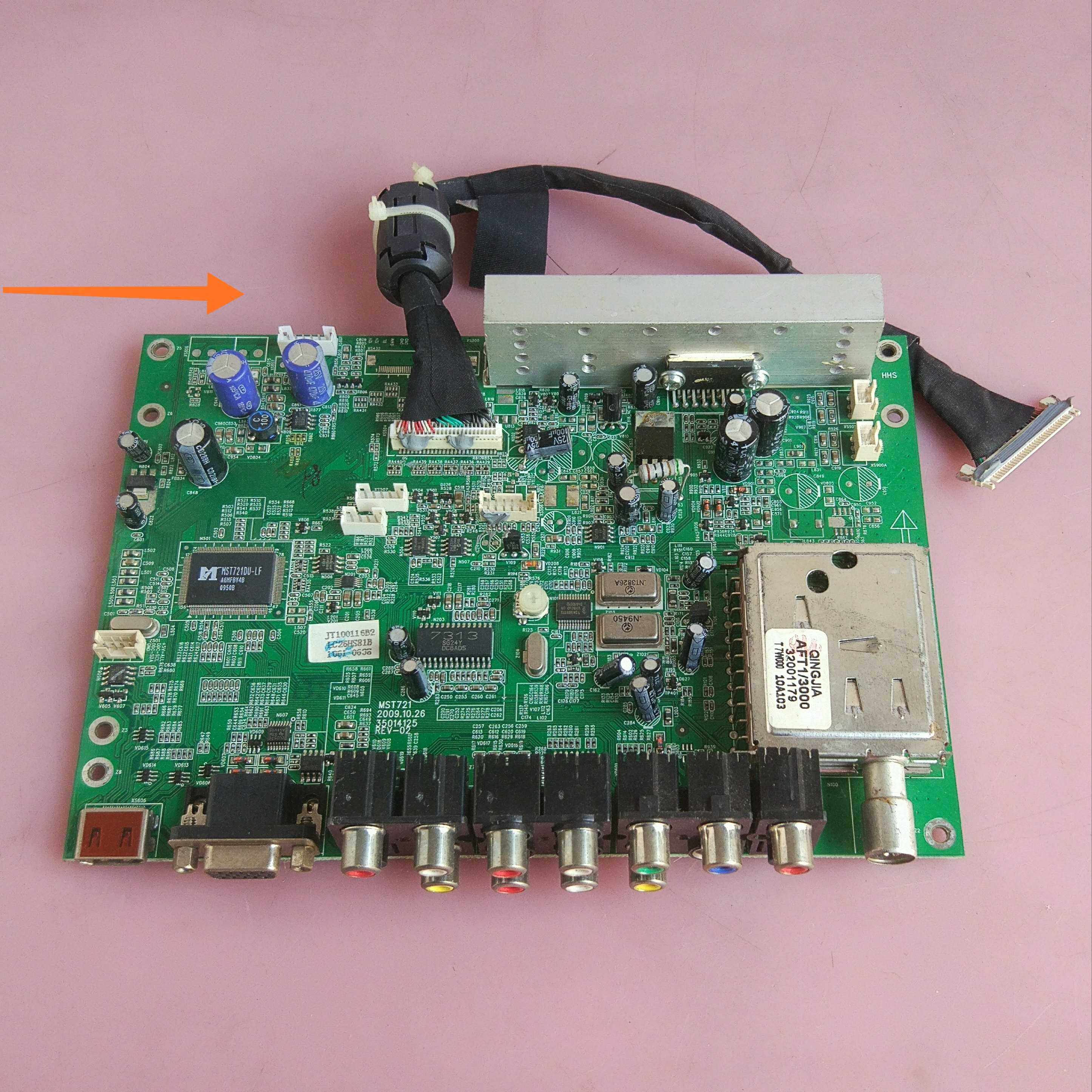 康佳 LC26HS81B 主板 MST721 35014125 屏 LC260WXE 线10