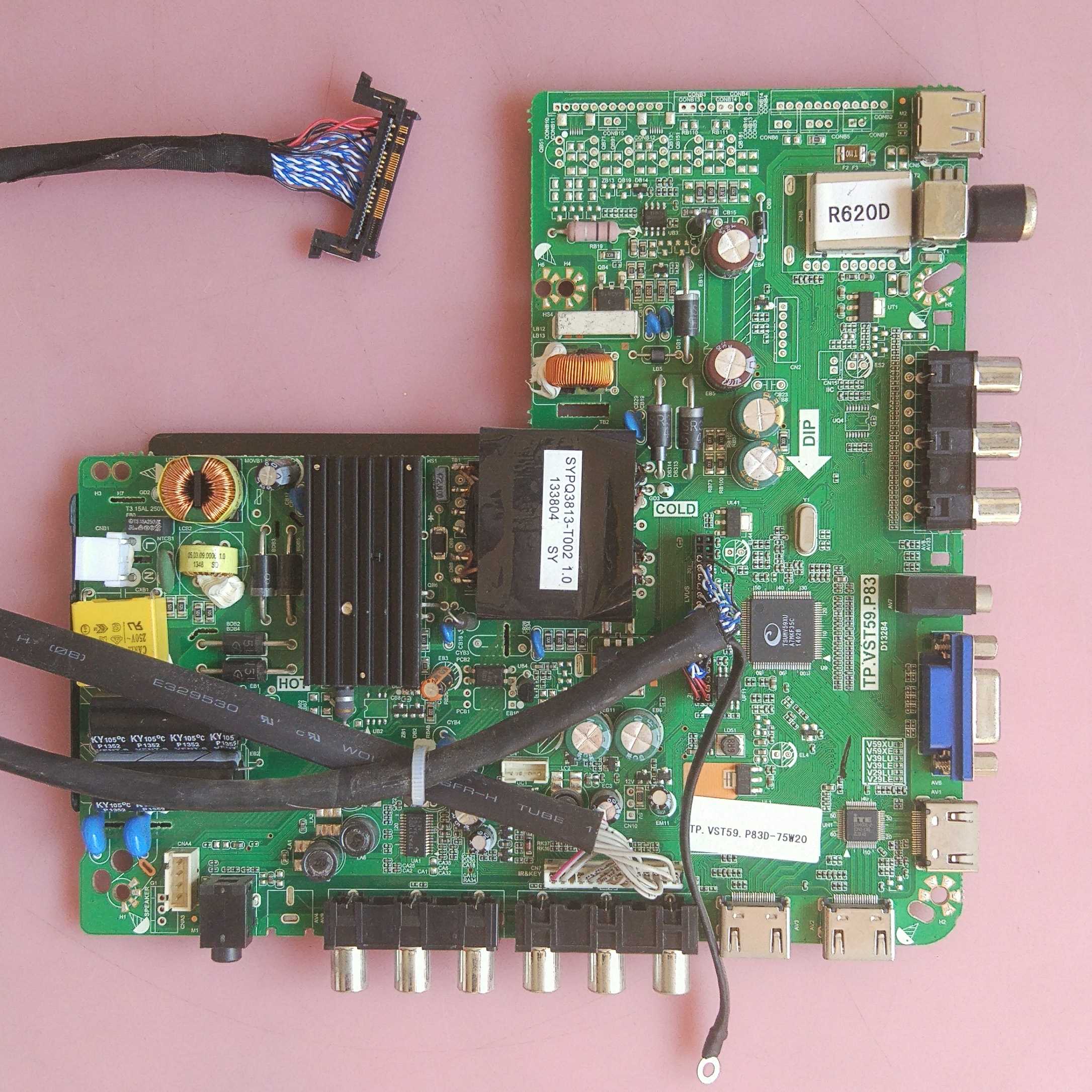 先锋 LED-39B501 主板 TP.VST59.P83 屏DBMS390LK01-C T390HVN01