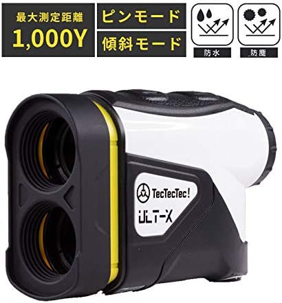 日本直送 tectectec ULTX1000 高尔夫测距仪 高低差倾斜模式 防尘
