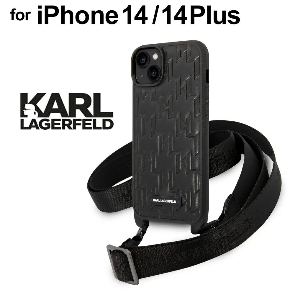 日本直送KARLLAGERFELD老佛爷手机壳保护套适用于iPhone14/14Plus