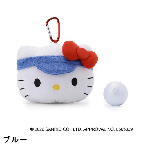 日本直送 hello kitty高尔夫球收纳包便携迷你小球包球袋golf小包