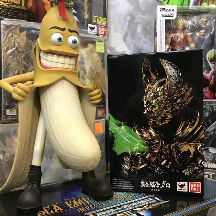 现货 万代 魂限定 shf 真骨雕 黄金骑士 garo 牙狼 冴島 钢牙