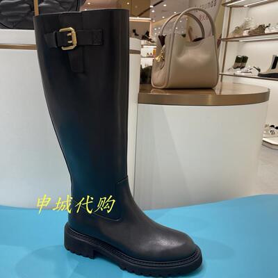 莱尔斯丹厚底女靴骑士靴5T40401