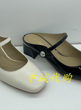 le saunda莱尔斯丹2025夏季后空玛丽珍包头穆勒拖半凉女鞋6M49102