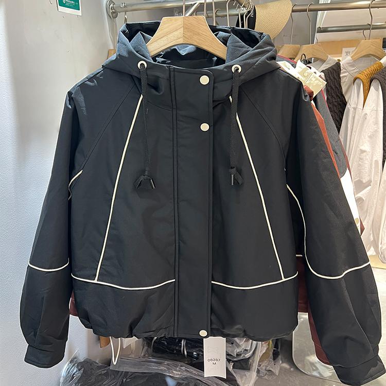 清仓派克服毛毛内胆加绒夹克外套女