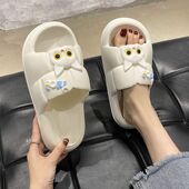 女夏季 拖鞋 女防滑防臭可爱小猫咪拖鞋 情侣外穿室内居家防滑防臭