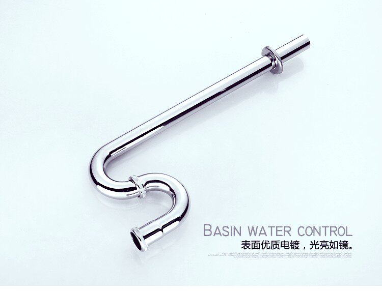 落水管不锈钢加厚s弯防臭面盆下水器