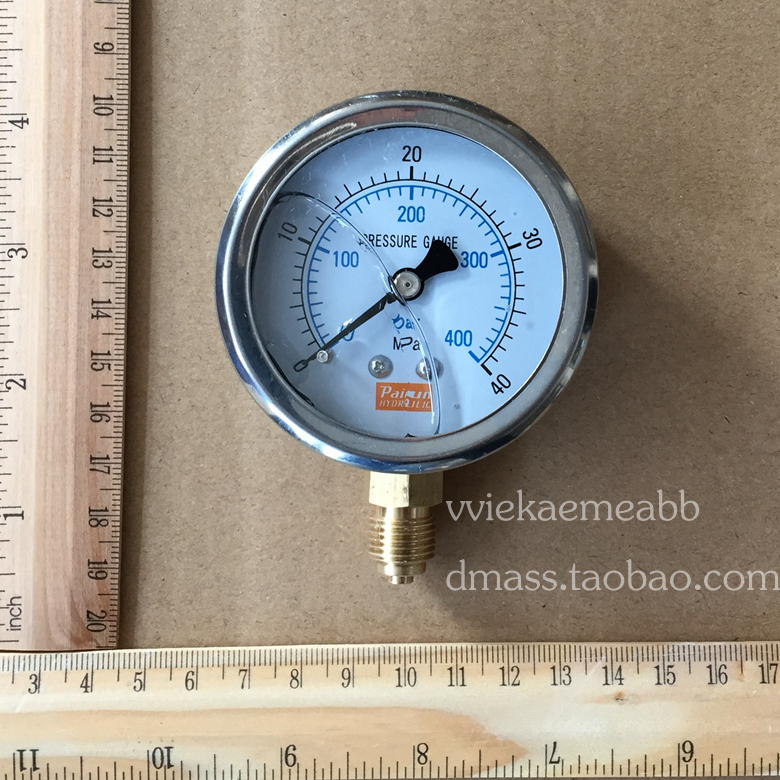 防震量程接口压力表