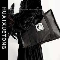 Evil Bloodline original Demon Good Friend single-shoulder bag Dark subculture Skeleton Gothic hand-held shopping bag Travel bag thumbnail 3