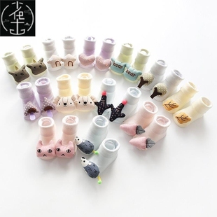 newborn socks baby cotton slip floor anti cartoon