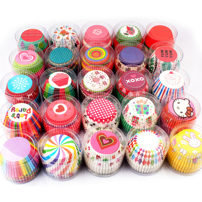 Cupcake Paper Cups Baking Muffin cake Cup mold 蛋糕纸杯纸托