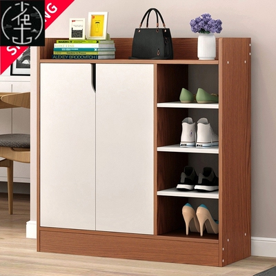 shoe cabinet rack box storage wooden drawer High Capacity