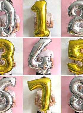 Highquality Birthday number balloon party decoration