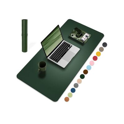 Large Size Office Desk Protector Mat PU Mouse Pad non-slip