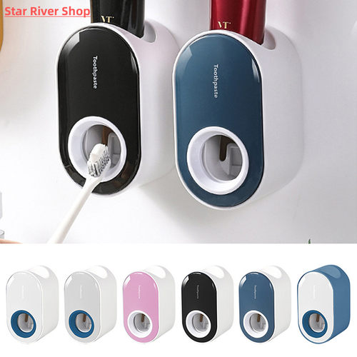 Automatic Toothpaste Dispenser Toothpaste Press Squeezer Wal
