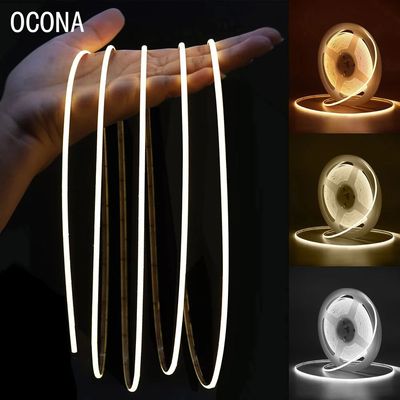 2.7mm Super Slim COB LED Strip Light for Car Room Decoration