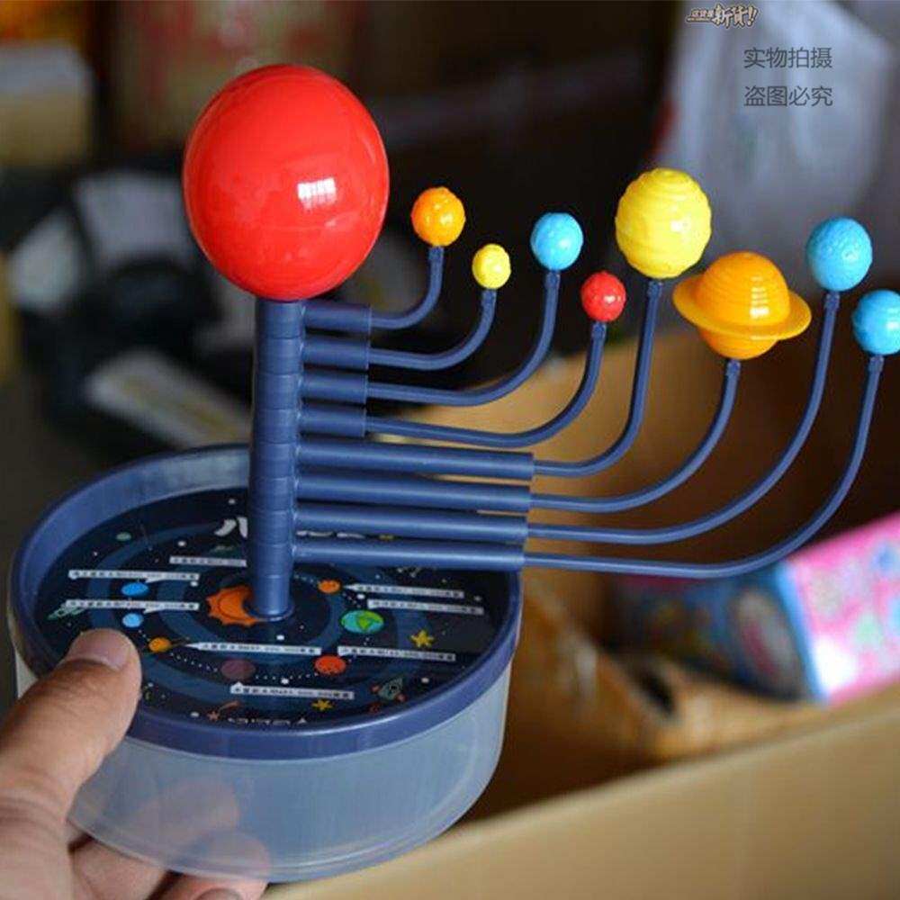 3d astronomy kids 9 planets diy solar system model toys - 实物图