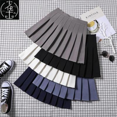 Women High Waist Pleated Skirt School Mini Skirts for Girls