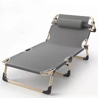 foldable bed office sleep 折叠床单人办公室午休床垫休息躺椅